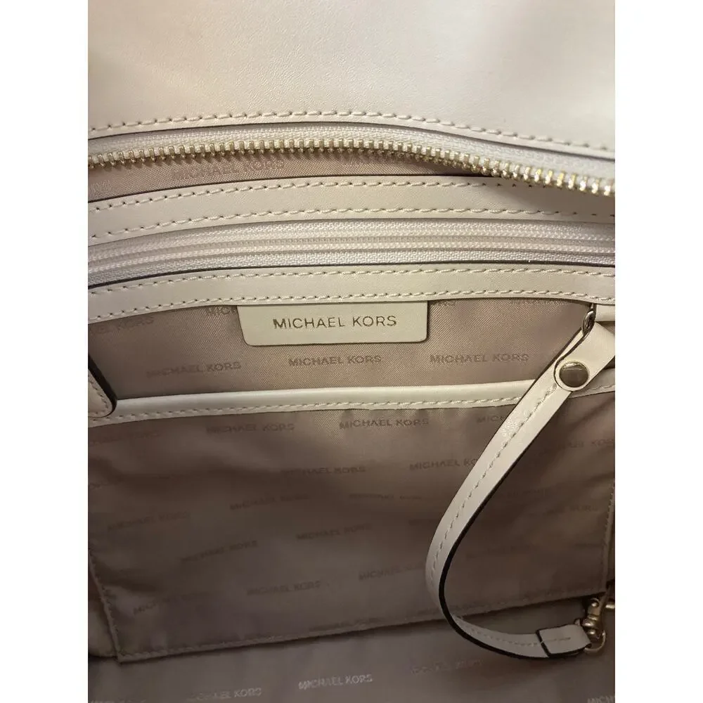 MICHAEL KORS N S GRIFFIN MESSENGER JACQUARD CROSSBODY